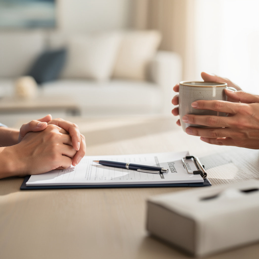 Psychcare San Diego therapist providing compassionate mental health services in a comfortable, professional setting